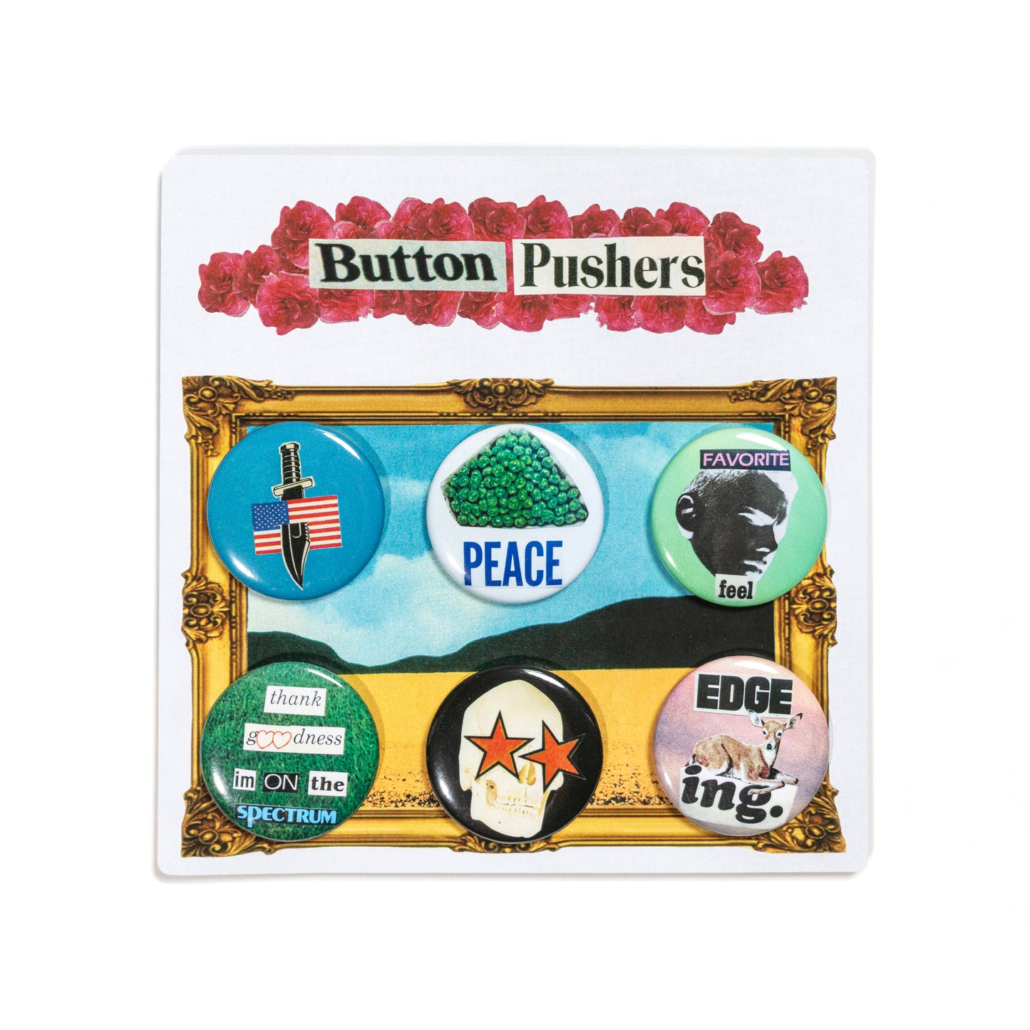 6 Piece Button Pack