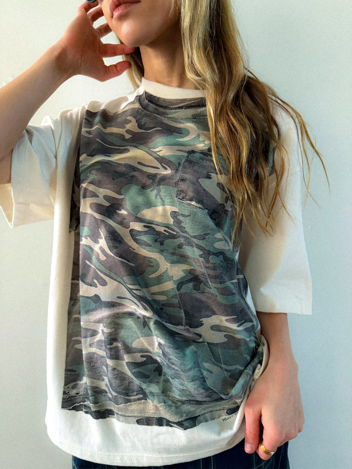 camo tee