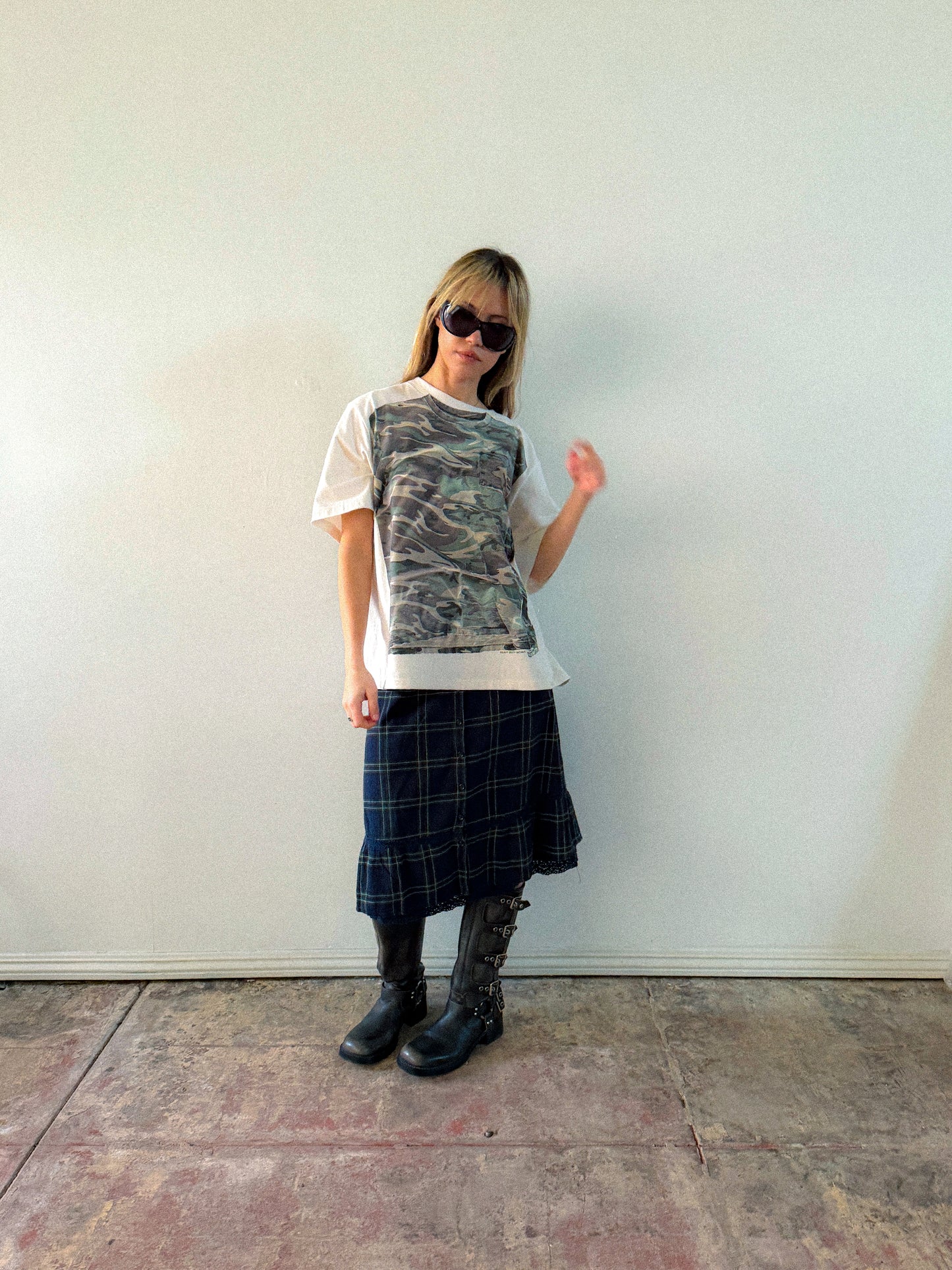 camo tee