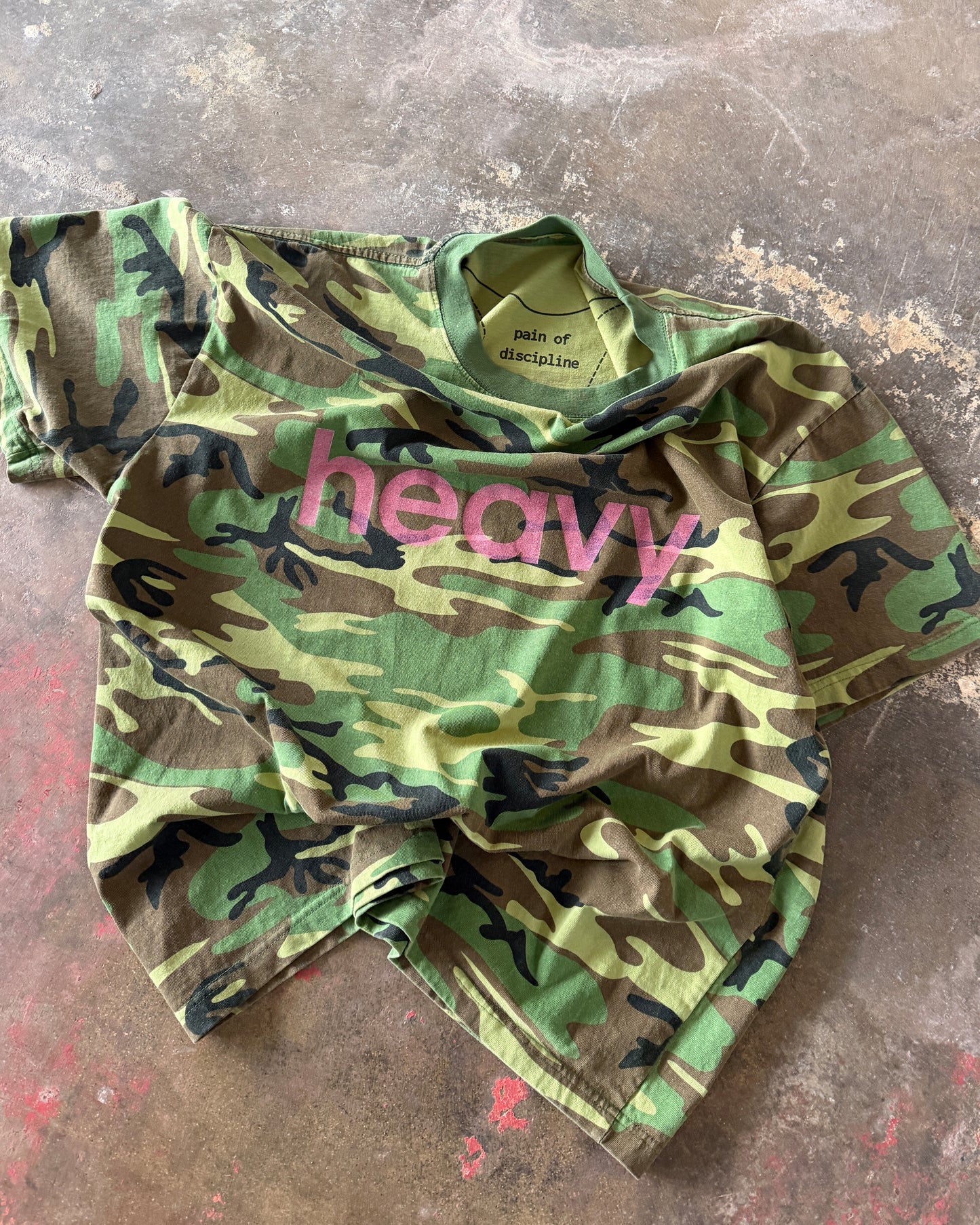 pain reversible camo tee