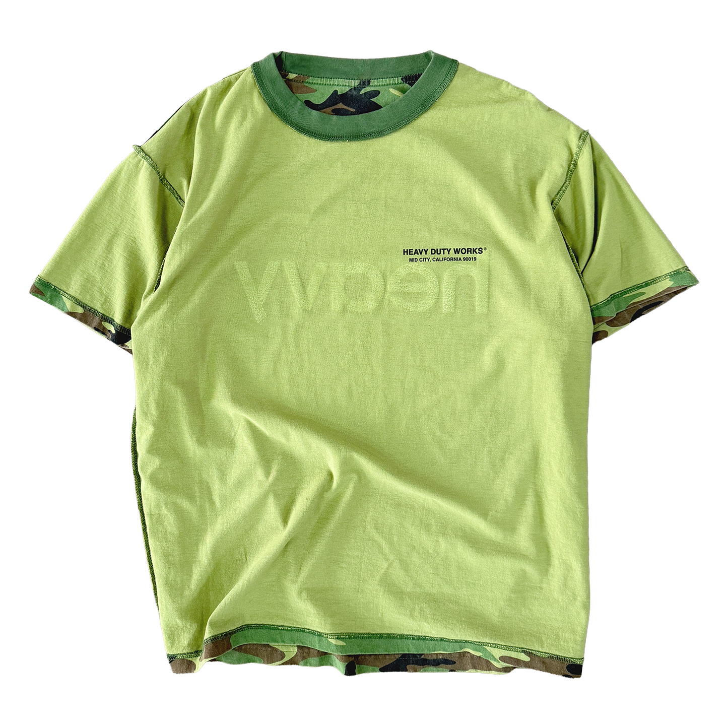 pain reversible camo tee