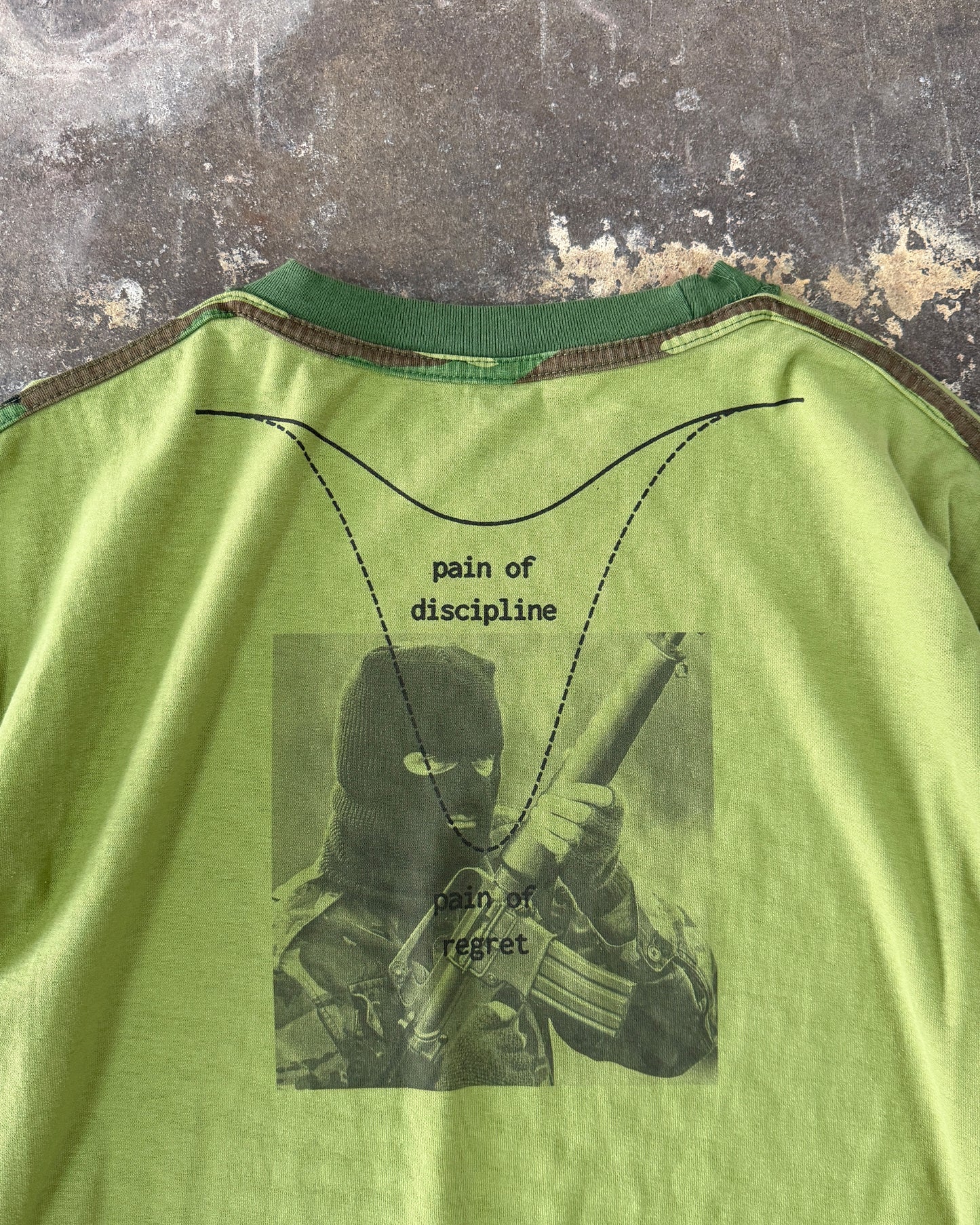 pain reversible camo tee
