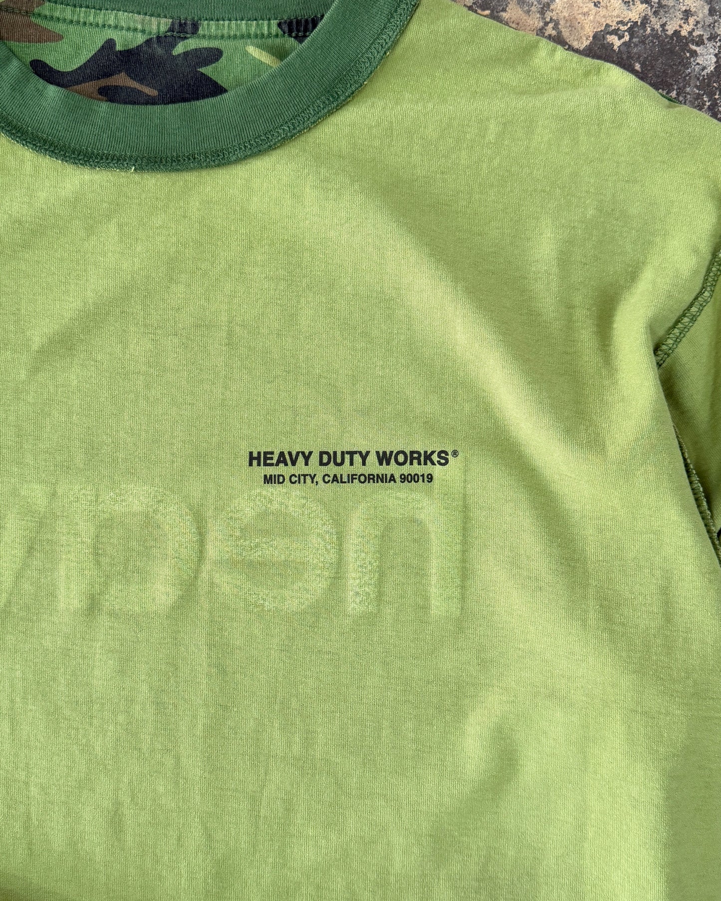 pain reversible camo tee