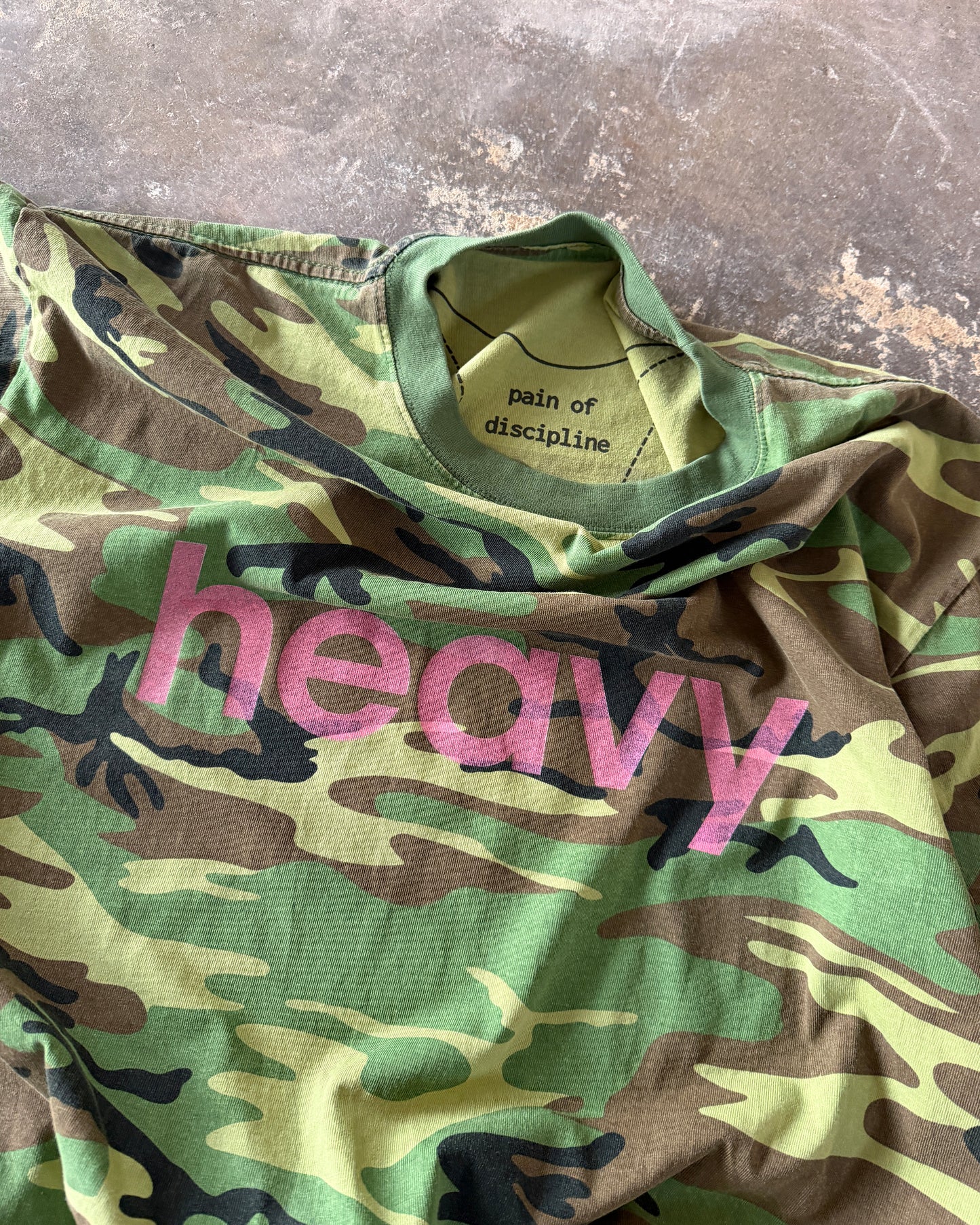 pain reversible camo tee
