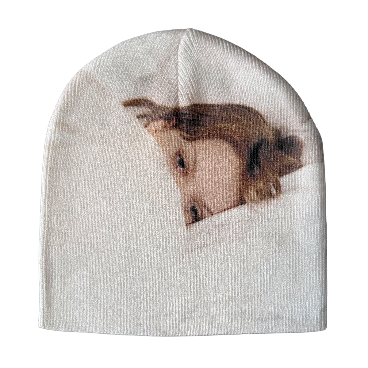 tired beanie