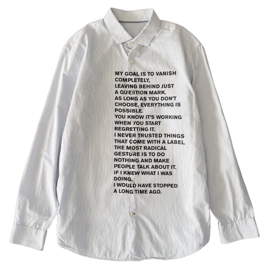 vanish button down