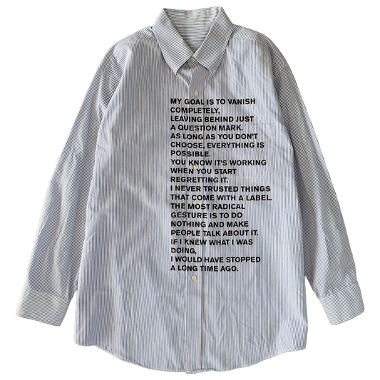 vanish button down