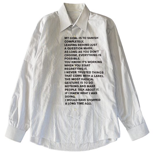 vanish button down