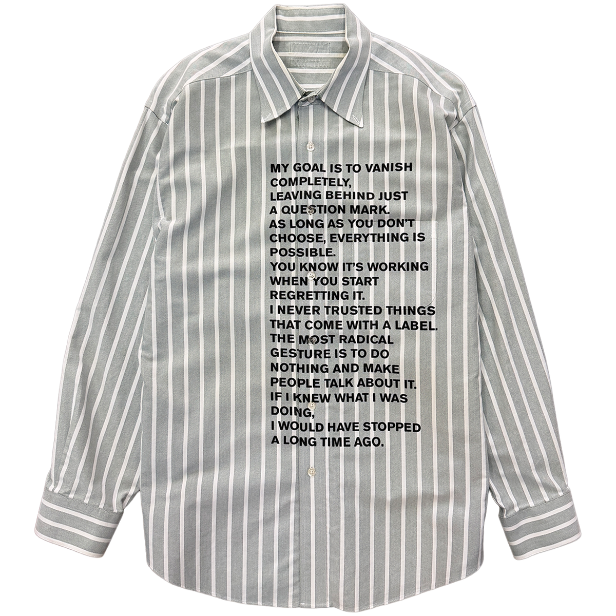 vanish button down