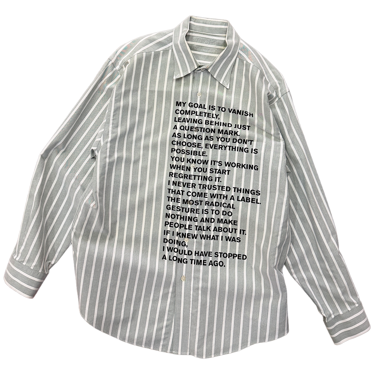 vanish button down