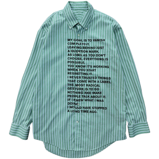 vanish button down