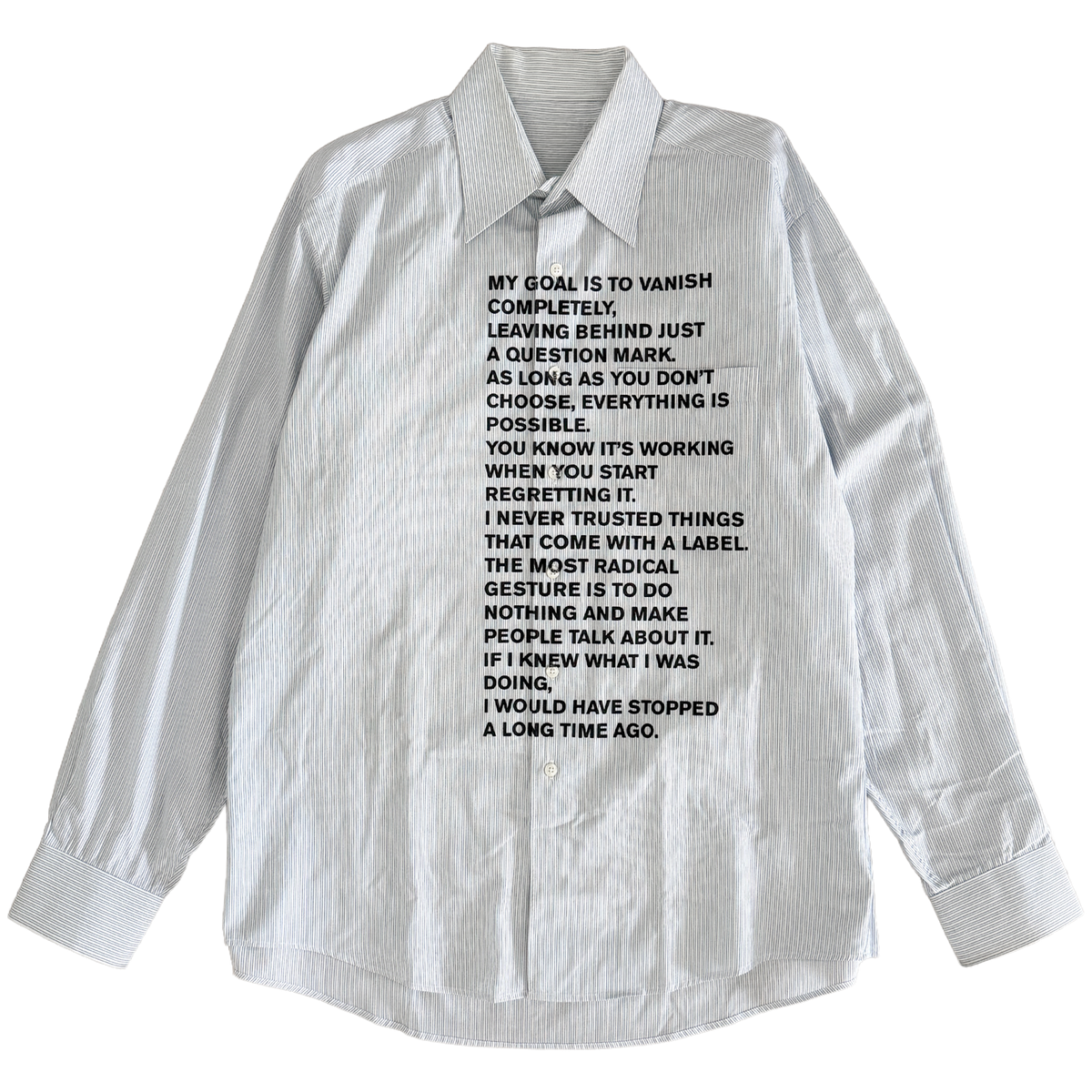 vanish button down
