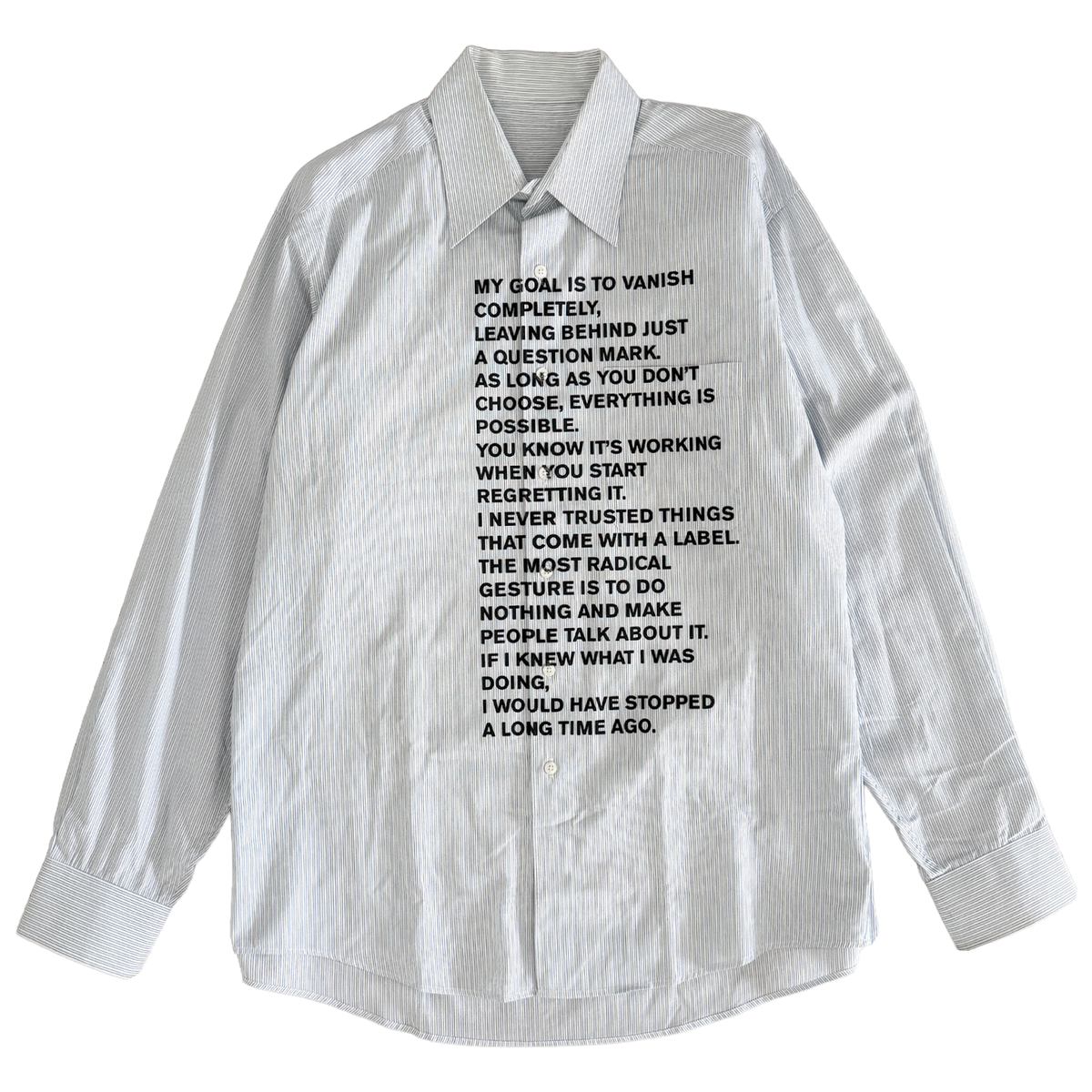 vanish button down