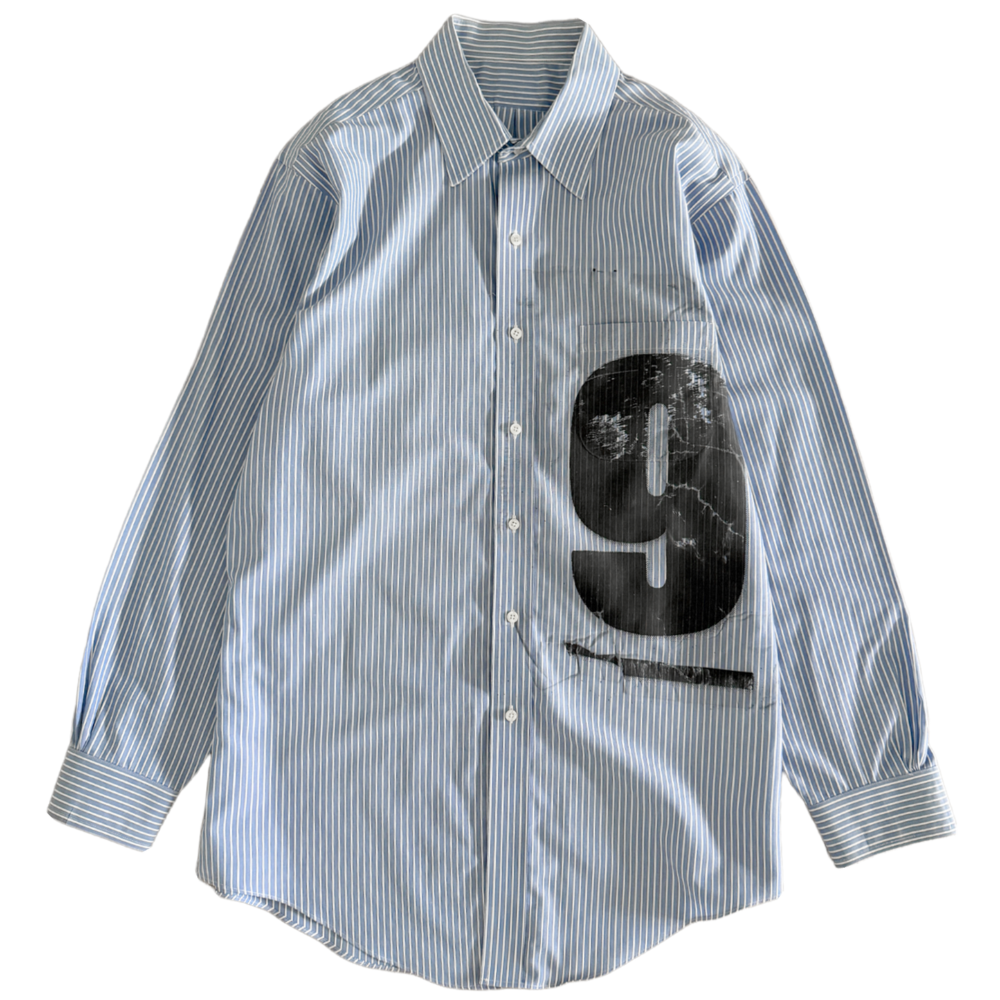 nine button down